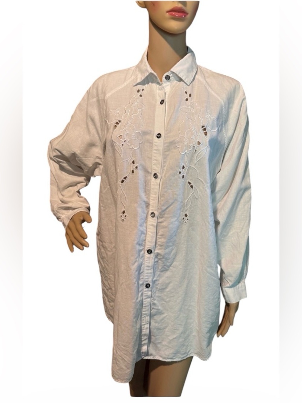 💰BOGO FREE Oversized Vintage Linen Top